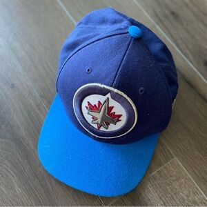 MITCHELL & NESS | Winnipeg Jets NHL hockey flat brim snapback cap hat